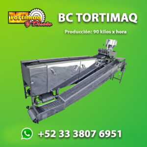Máquina tortilladora automática de tolva BC Tortimaq