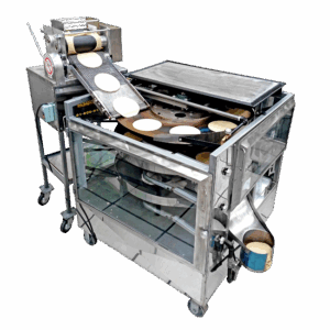 Máquina tortilladora automática para restaurante CRL-1200