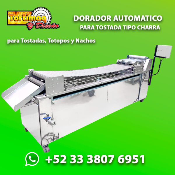 Dorador automático para tostada charra