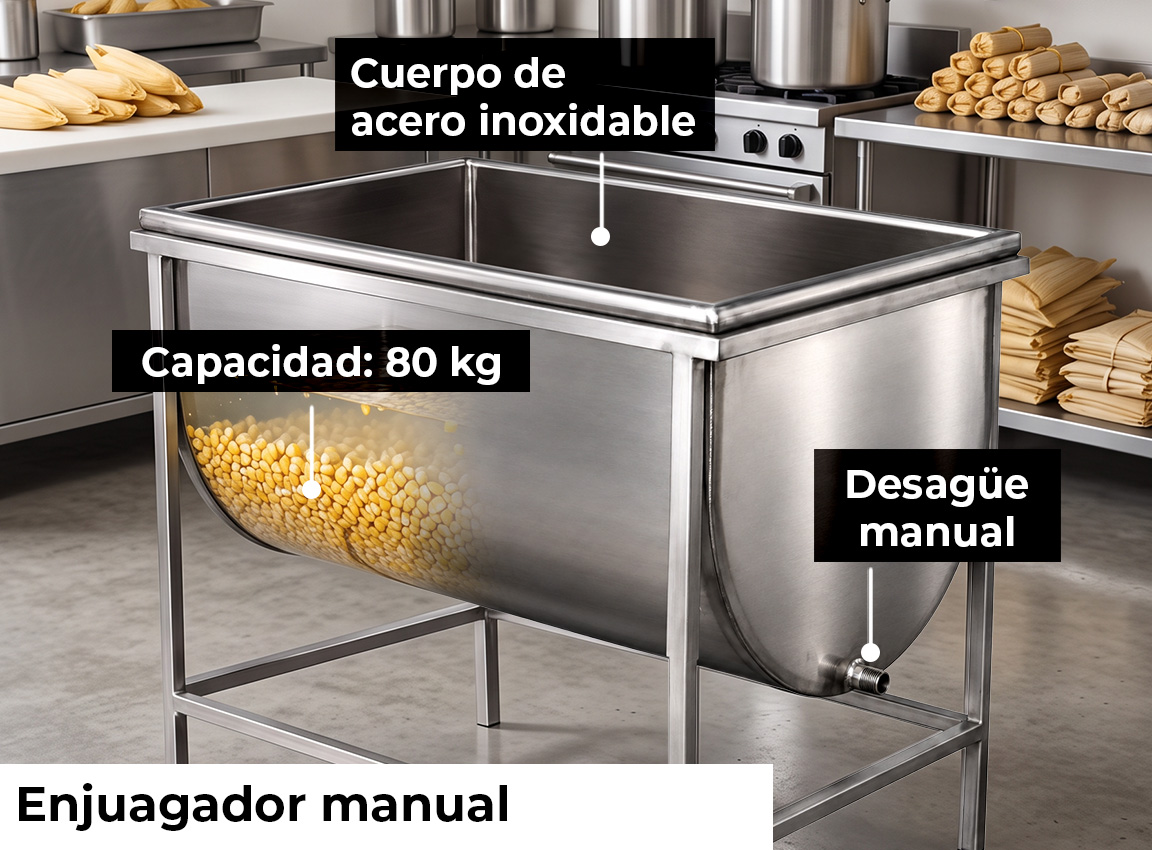 Enjuagador manual