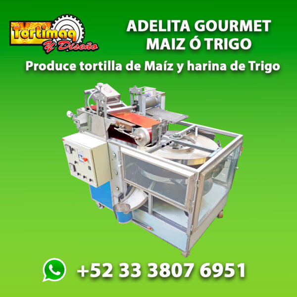 TORTILLADORA PARA TRIGO Y MAÍZ - GOURMET