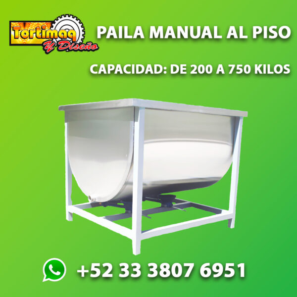 Paila manual al piso