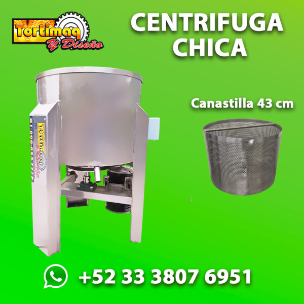 Centrifuga con canastilla de 43cm