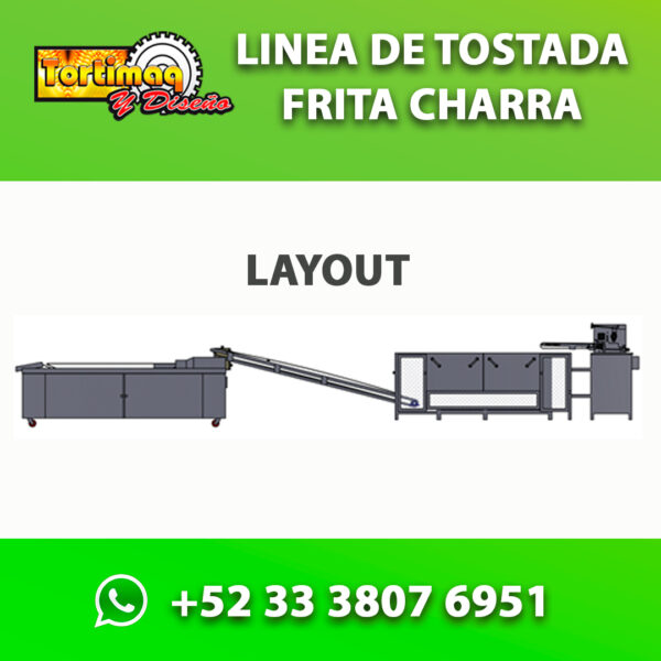 Línea completa para tostada tipo CHARRA - Imagen 2