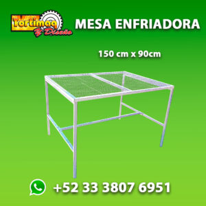 Mesa enfriadora