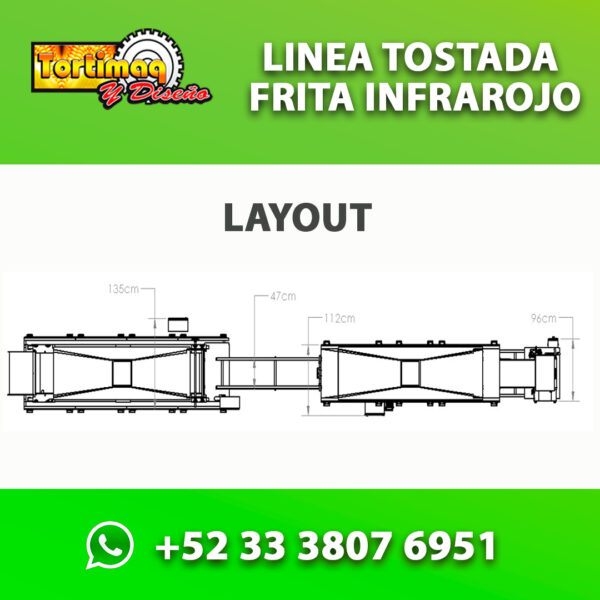 Línea para tostada Frita Infrarojo - Imagen 3