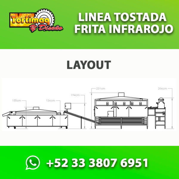 Línea para tostada Frita Infrarojo - Imagen 2