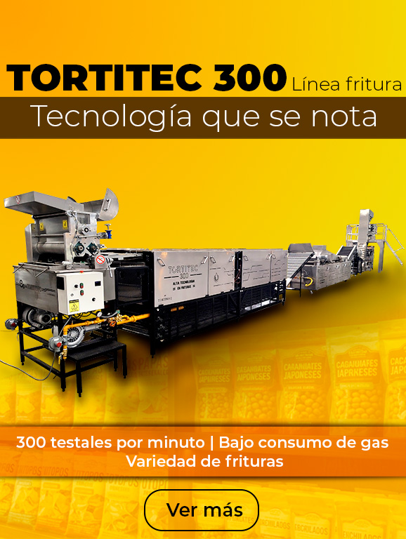 Tortitec 300 Línea Fritura